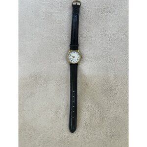 Women’s Black Watch Stylish Timepiece Elegant Classic Everyday Accessory